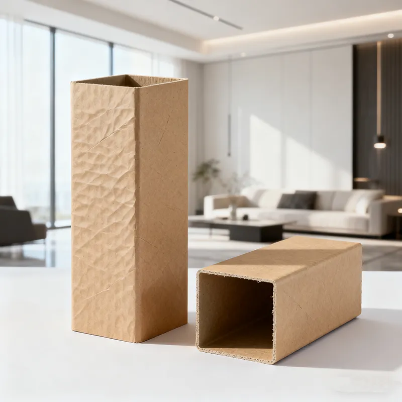 ইকো-বন্ধুত্বপূর্ণ কাগজ স্কোয়ার টিউব