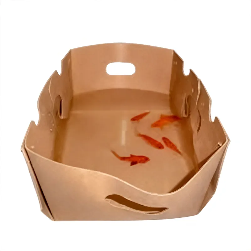 সীফুড মোম প্রলিপ্ত কার্টন